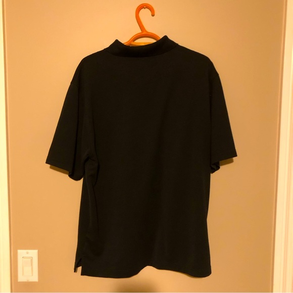 Grand Slam Black Golf Shirt in XL - Nice small ribbed effect on shirt - Picture 4 of 10